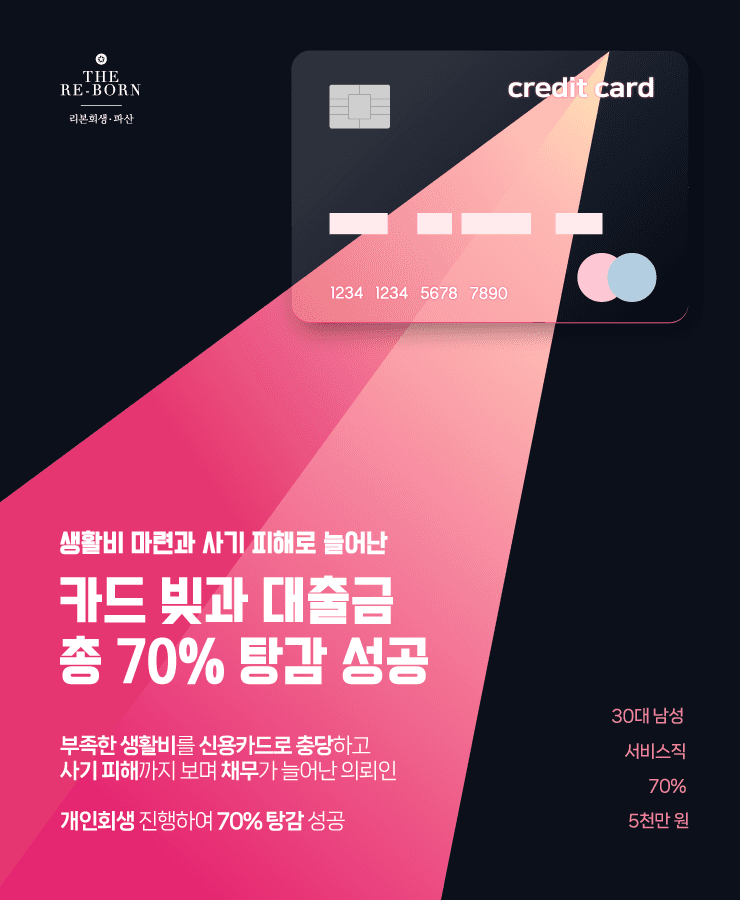 신용카드로 생활비 충당
사기 피해로 늘어난 빚