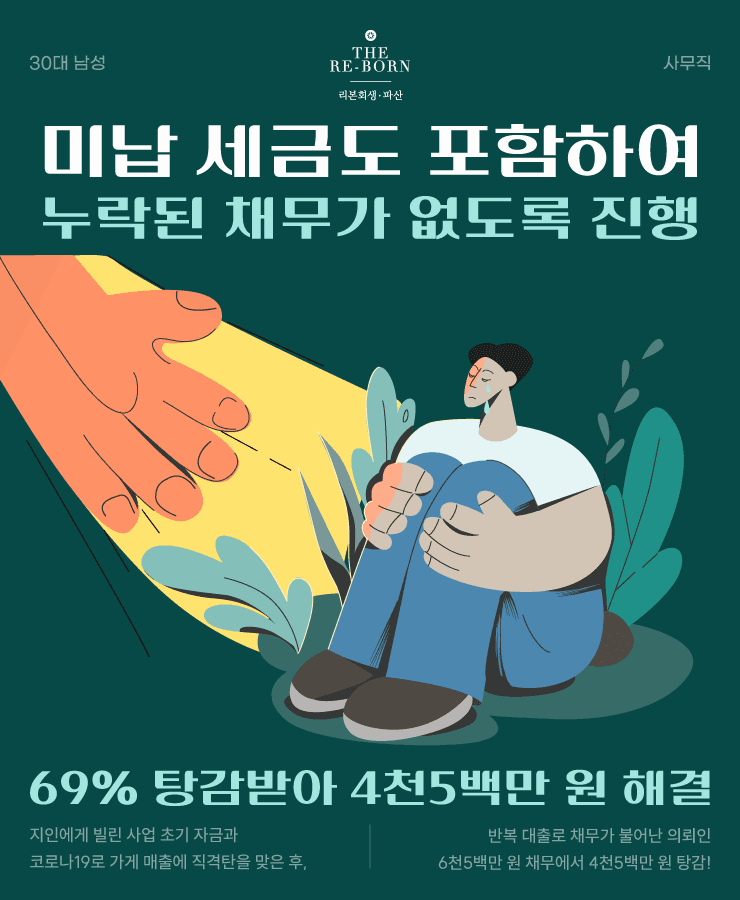 지인에게 빌린 사업 운영비
코로나19로 매출 적자