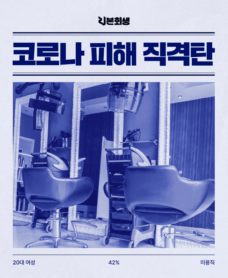 미용실 매출 하락
지인에게 빌린 채무