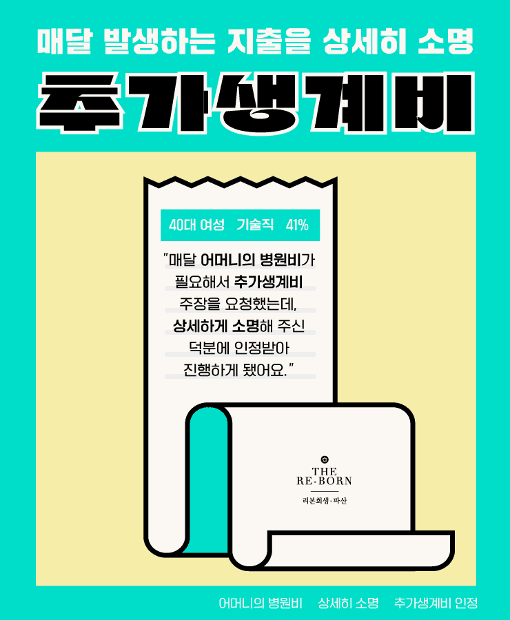 어려운 가정형편
모친의 수술비