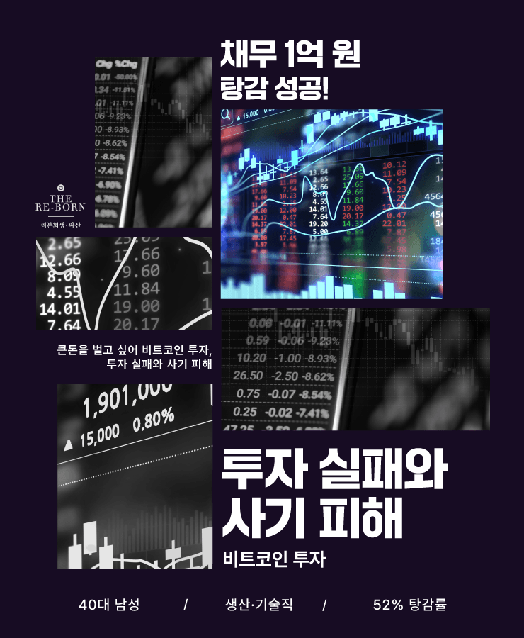 비트코인 투자 실패
투자를 위한 대출