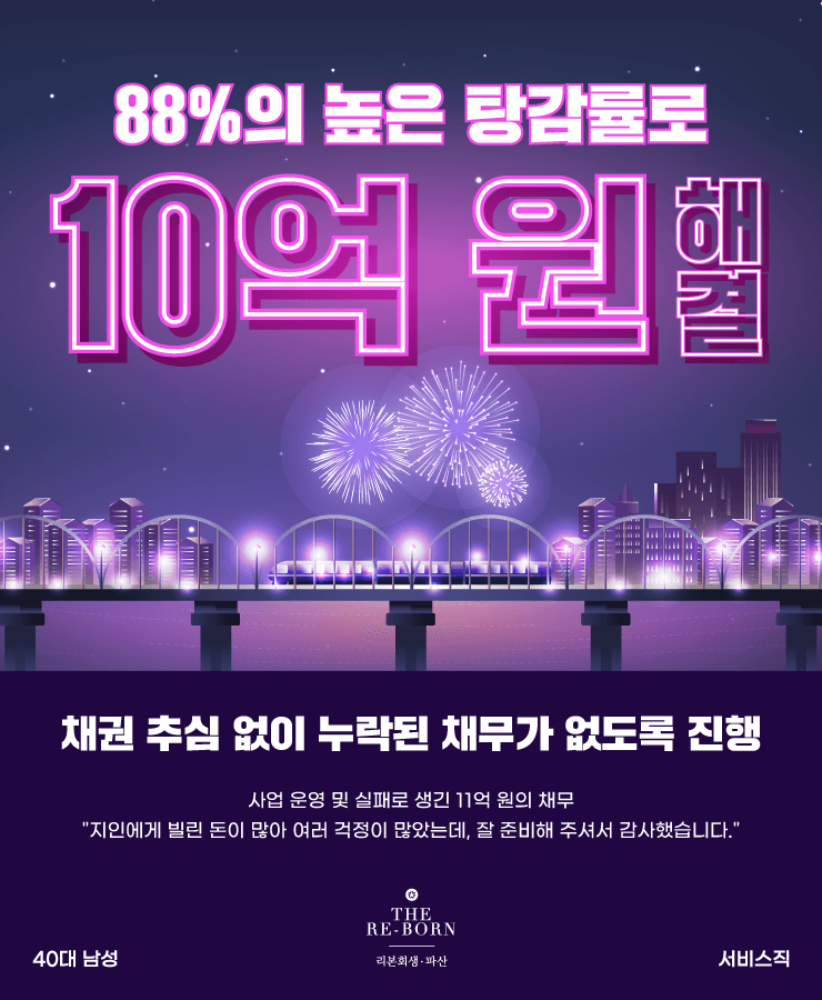 소송비용과 철거비용
코로나19로 경영 악화