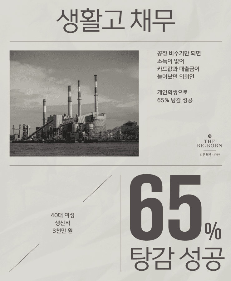 불안정한 소득
채무 연체 시작