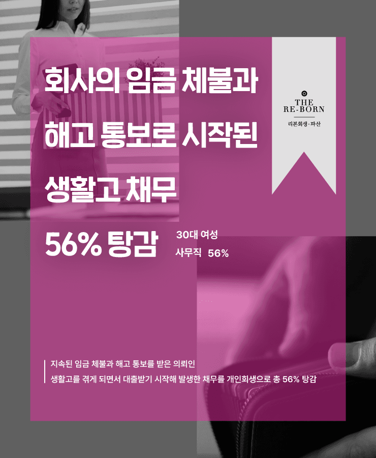 잇따른 임금 체불과 해고
생활고로 반복된 대출